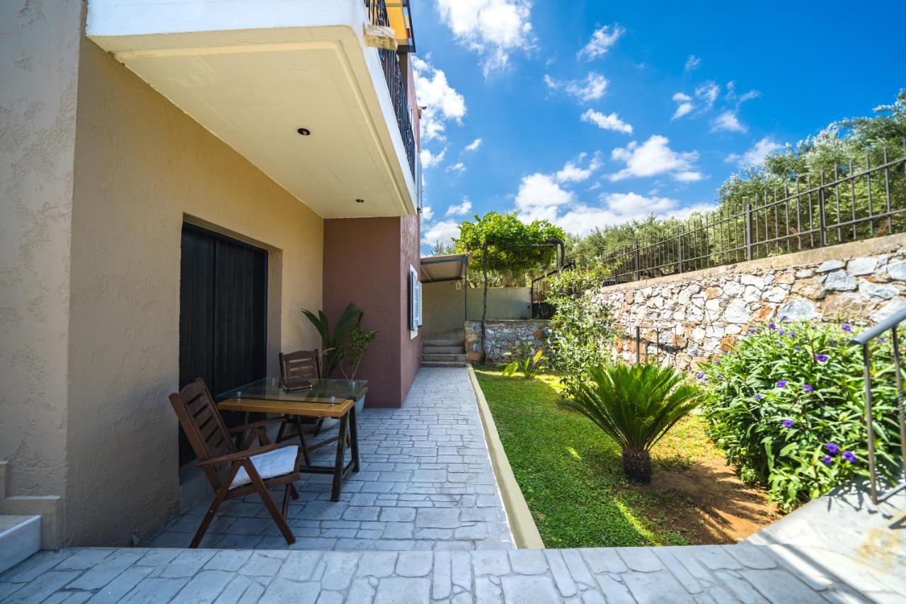 Petronila Luxury Villa With Heated Private Pool กิสเซมอส ภายนอก รูปภาพ